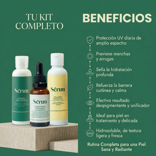 Kit Belleza Natural Sérum