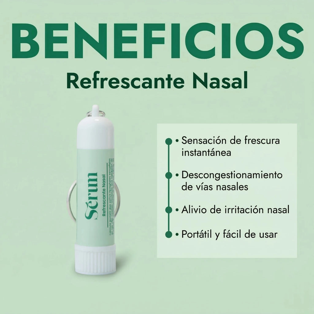 Inhalador Refrescante Nasal